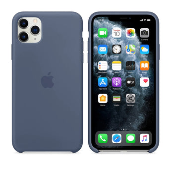 iPhone 11 Pro Max Silicone Case - Alaskan Blue