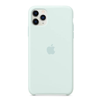 iPhone 11 Pro Max Silicone Case - Seafoam