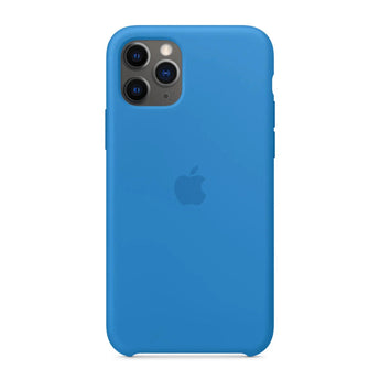 iPhone 11 Pro Max Silicone Case - Surf Blue