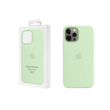 iPhone 12 Pro Max Silicone Case with Magsafe - Pistachio