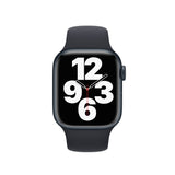Refurbished Apple Watch Series 7 - 41mm Midnight Aluminium Case with Black Sport Band