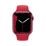 Refurbished Apple Watch Series 7, 45mm PRODUCT(RED) Aluminium Case with Red Sport Band.