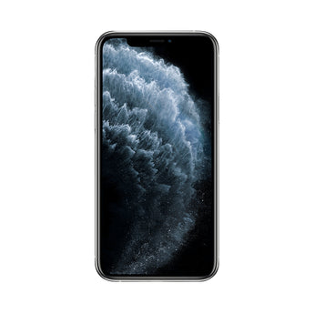 Refurbished iPhone 11 Pro Max Silver with Super Retina XDR Display and A13 Bionic Chip.