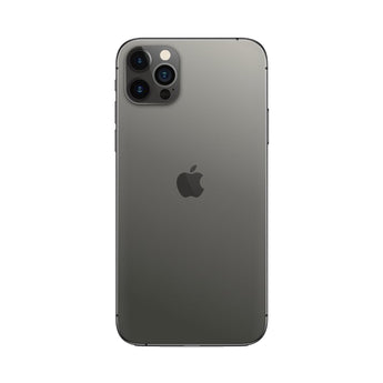 Refurbished iPhone 12 Pro Graphite with Super Retina XDR display and A14 Bionic Chip.