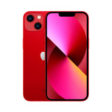 Refurbished iPhone 13 mini PRODUCT(RED) with 12MP camera system and compact design.