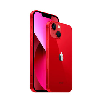 Refurbished iPhone 13 PRODUCT(RED) with HDR camera and Super Retina XDR display.