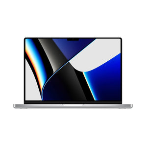 Refurbished MacBook Pro 14" - M1 Pro 8-core CPU and 14-core GPU (2021) Silver QWERTY UK (ISO)