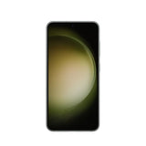 Refurbished Samsung Galaxy S23 in green with Loop's 75-point quality check.